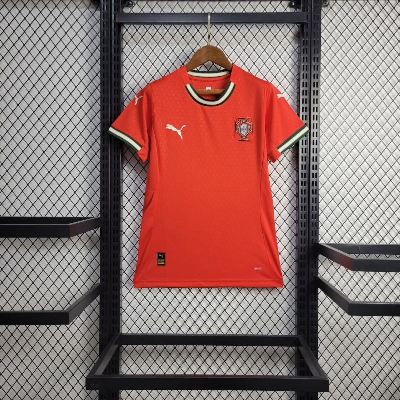 Camiseta Portugal Femenino 25∕26 - Vermelho - foto principal