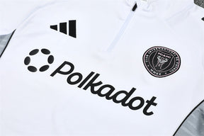 Training Suit Inter Miami 25/26 White  - Winter - detalle de la manga