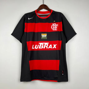 Camiseta Flamengo Retrô 2002 Vermelha e Preta - foto principal