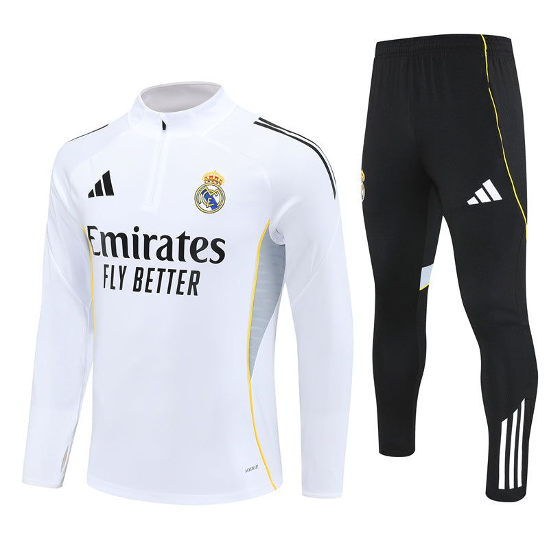Training Suit Real Madrid 25/26 White - Winter - foto principal