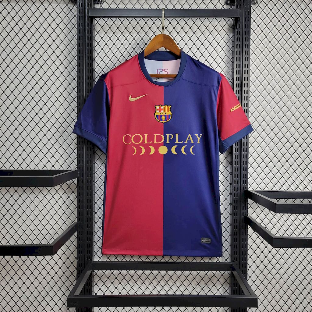 Camiseta FC Barcelona 24/25 Local Sponsor Coldplay - foto principal