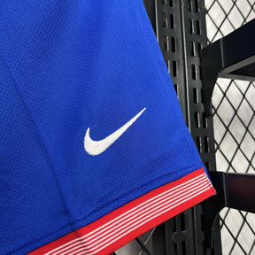 Shorts USA 2024/25 Home - detalle del cuello