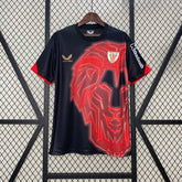Camiseta Athletic Bilbao 24/25 - Preto e Vermelho - foto principal