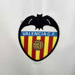 Camiseta Valencia CF 2006/07 Home Retro - detalle del cuello