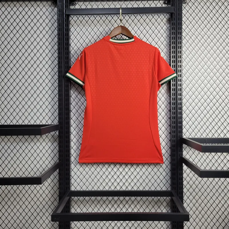 Camiseta Portugal Femenino 25∕26 - Vermelho - vista frontal