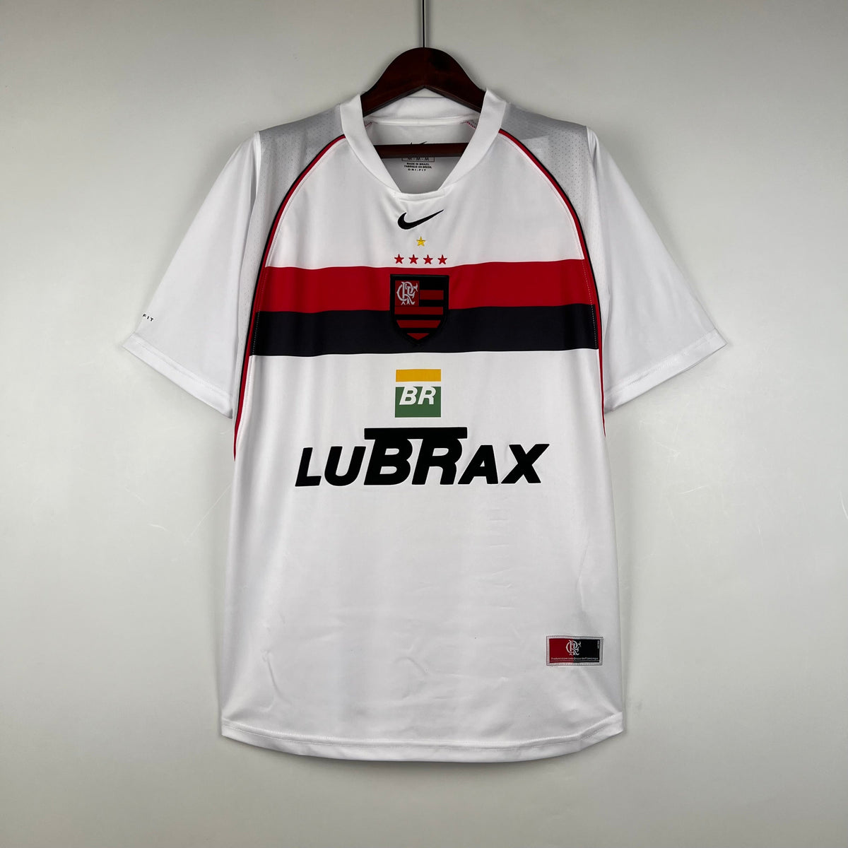 Camiseta Flamengo Retrô 2002 Branco - foto principal