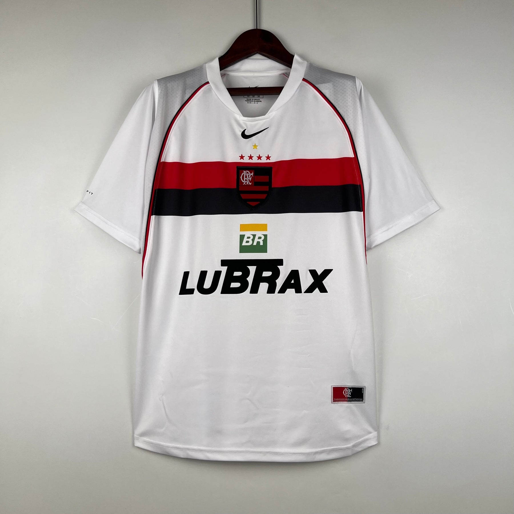 Camiseta Flamengo Retrô 2002 Branco - foto principal