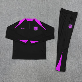 Training Suit England 25/26 Black - Winter - vista trasera