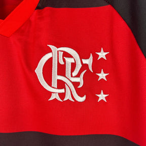 Camiseta Flamengo Retrô 1987 Home - detalle de la manga