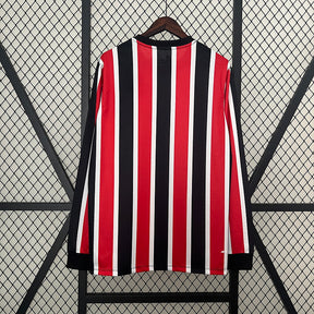 Camiseta 24∕25 Long Sleeve Sao Paulo Away - tejido y acabado