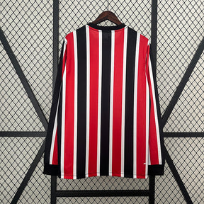 Camiseta 24∕25 Long Sleeve Sao Paulo Away - tejido y acabado