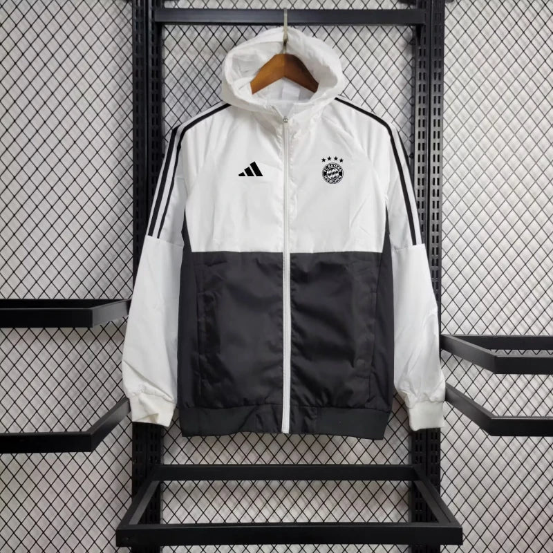 Windbreaker Bayern de Munique 24/25 - Branco e Preto - foto principal