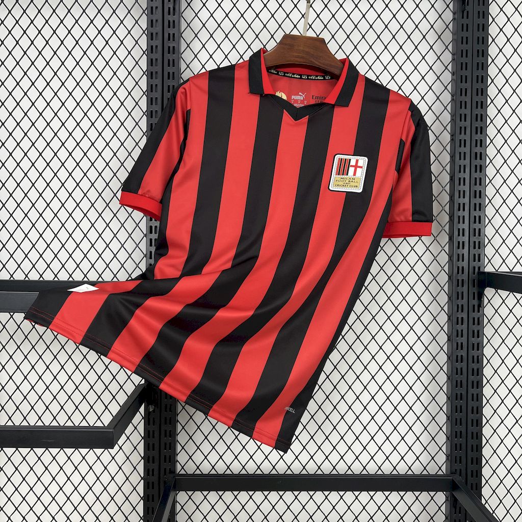 Camiseta AC Milan 24/25 125th Anniversary Edition Retro - foto principal
