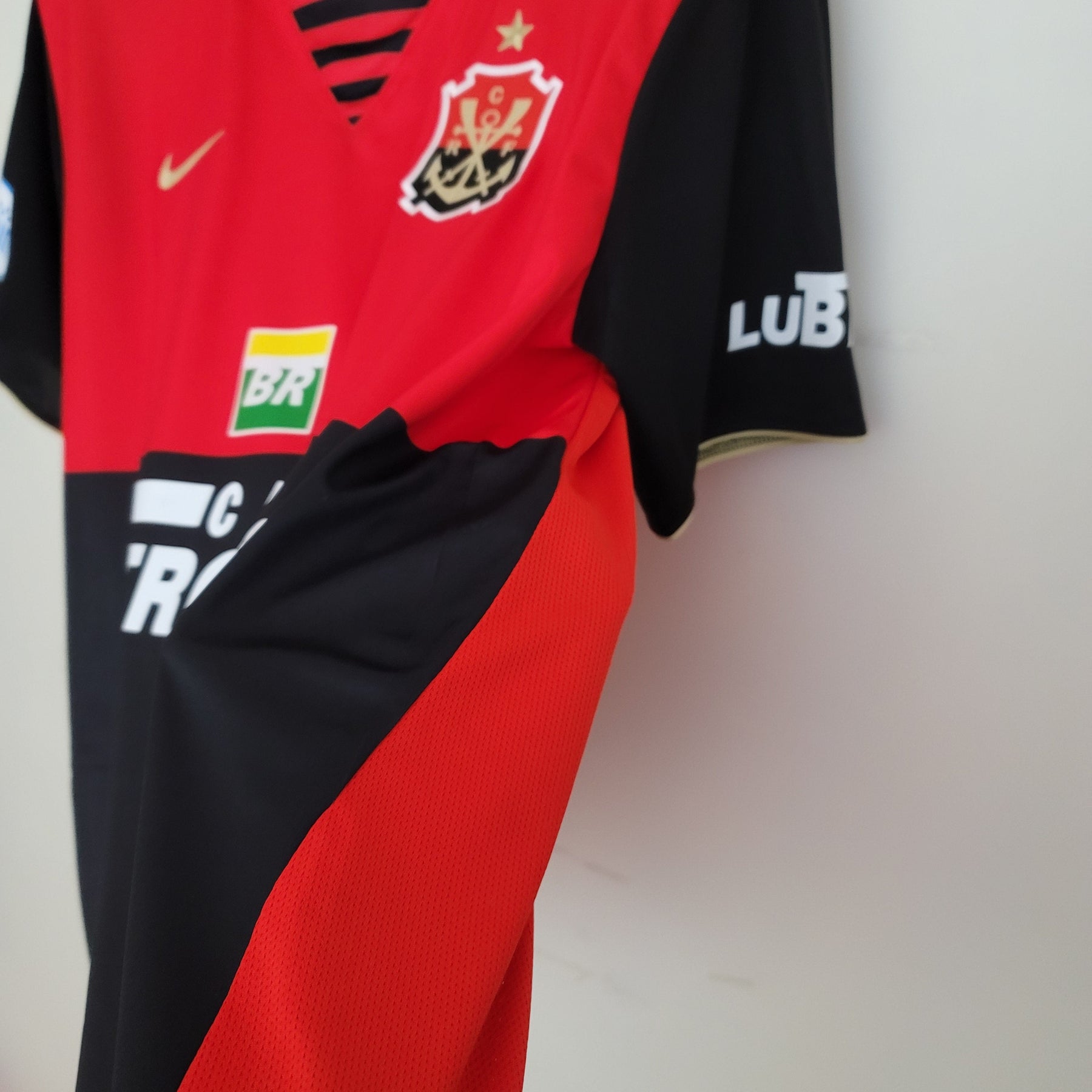 Camiseta Retro Flamengo 07/08 Home - detalle del cuello