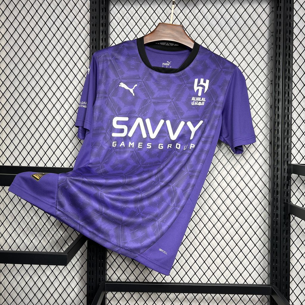 Camiseta Al Hilal SC 2024/25 Third - detalle de la manga
