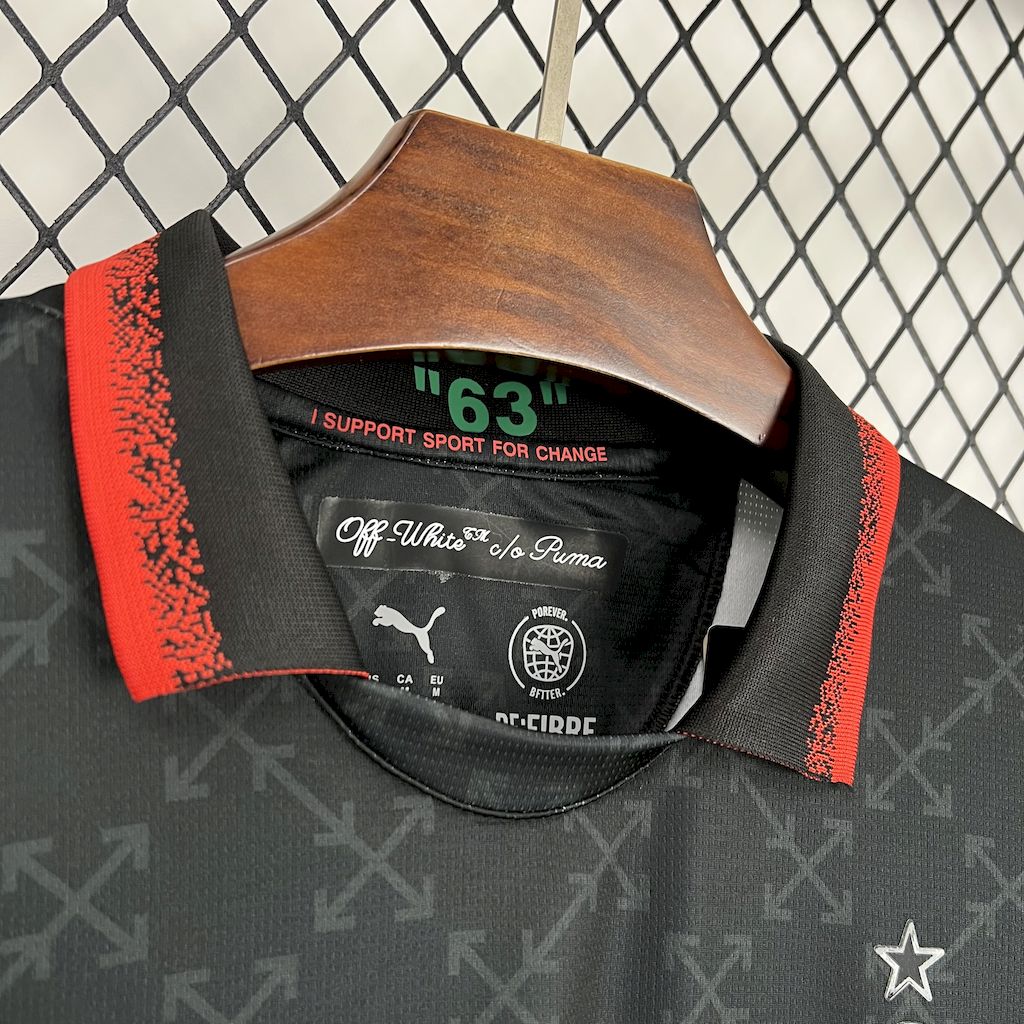 Camiseta AC Milan 25/26 Special Edition - Preto - vista trasera