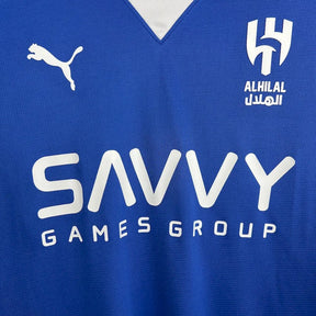 Camiseta Al Hilal 2024/25 70th Years Anniversary - detalle de la manga