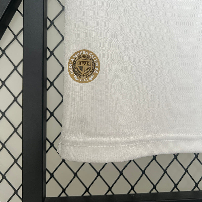 Camiseta 24∕25 Vest Sao Paulo Home - detalle de la manga