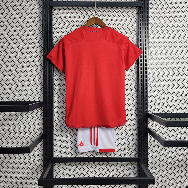 Kids Internacional l 2023∕24 Vermelho - vista trasera