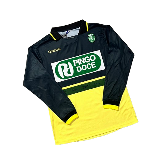 Camiseta Sporting 99/00  Long Sleeve - Away Retro - foto principal