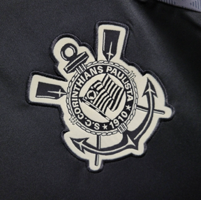 Camiseta 24/25 Corinthians Training- Preto - vista trasera