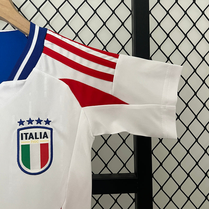 Kids Italia 24/25 Adidas - Branco - vista frontal
