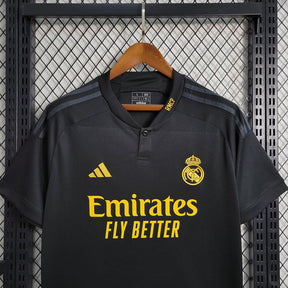 Camiseta 23∕24 Real Madrid ll - Preto - vista frontal