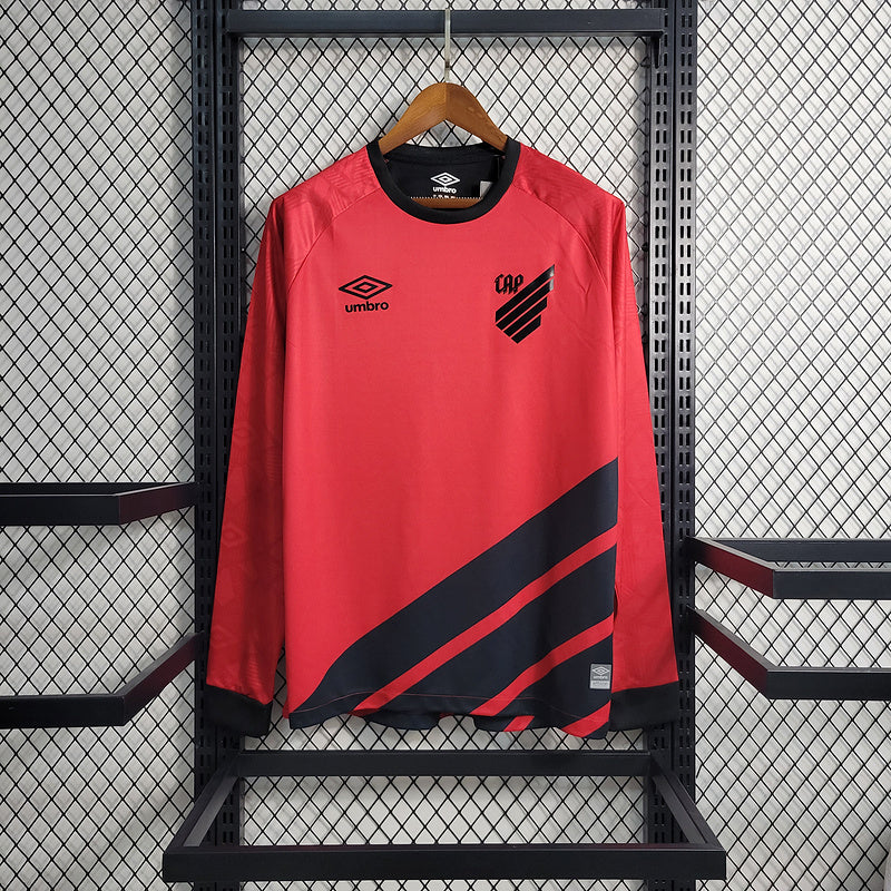 Camiseta 23∕24 Manga longa Athletico Paranaense l - foto principal