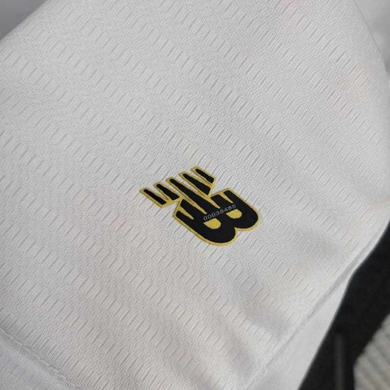 Regata do São Paulo l 24/25 Branco - detalle del cuello