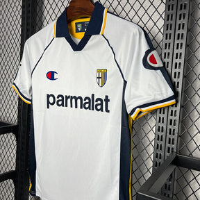 Camiseta Parma Calcio l 2003- Retro - detalle del cuello