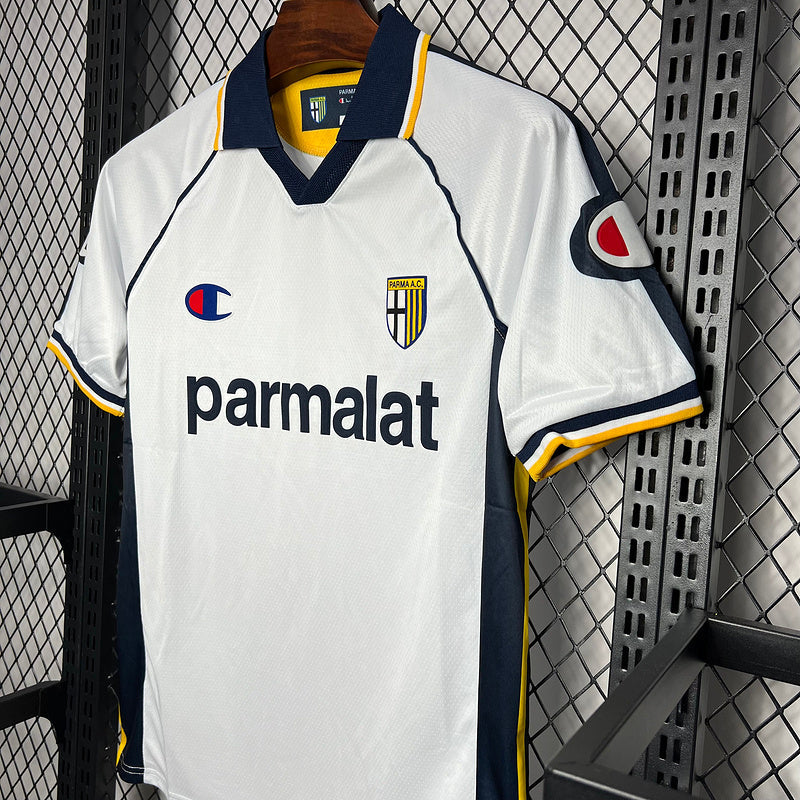 Camiseta Parma Calcio l 2003- Retro - detalle del cuello