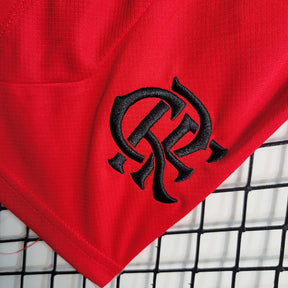 Kids Flamengo Treino 2023∕24 Vermelho - vista trasera