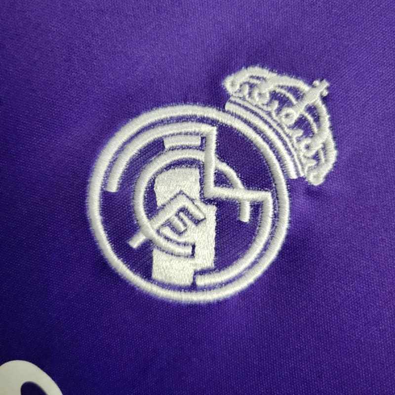 Kids Real Madrid 2024∕25- Roxo - vista trasera