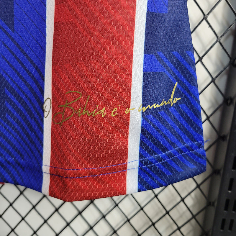 Camiseta 23∕24 Bahia ll  - Femenino - tejido y acabado