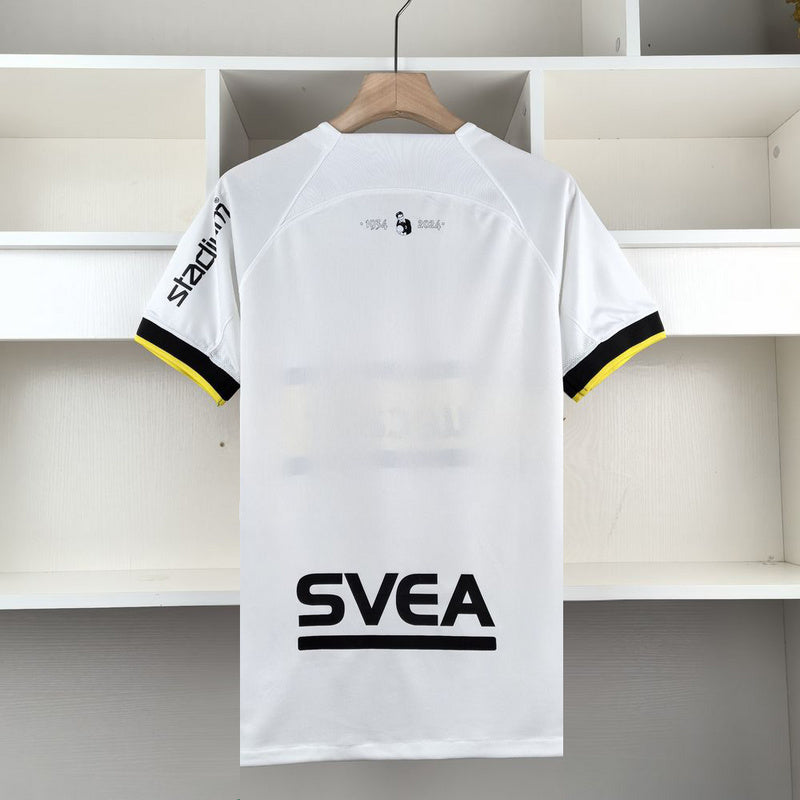 Camiseta Aik II 24/25 - Branco e Amarelo - vista frontal