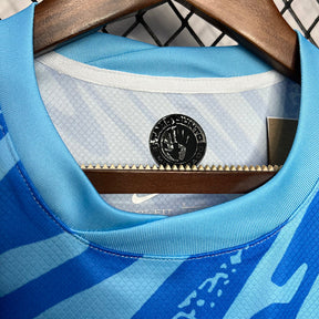 Camiseta 24/25 Corinthians Goleiro - Azul - vista trasera