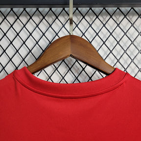 Camiseta 23∕24 Flamengo Treino - Femenino - Vermelho - vista frontal