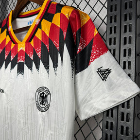 Camiseta Alemanha l Retro 1994 - detalle de la manga