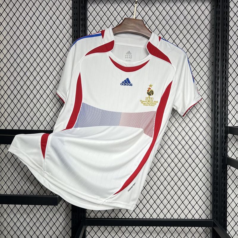 Camiseta da Seleção da França Retro 2006 ll - vista trasera