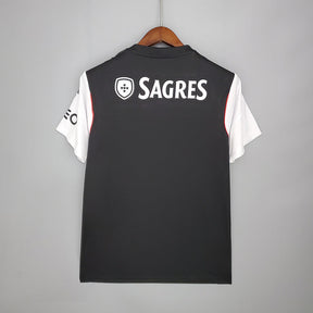 Camiseta Retro Benfica 13/14 - Preto - vista frontal