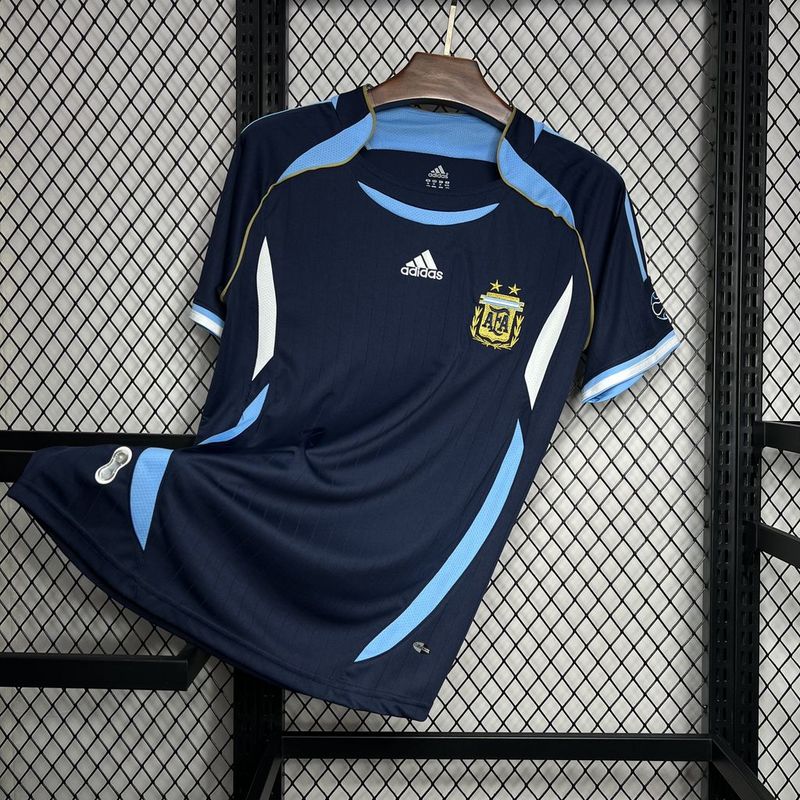Camiseta da Seleção Argentina Retro ll - vista trasera