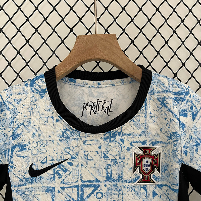 Kids Portugal Away 24/25 Nike - vista trasera