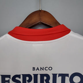 Camiseta Retro Benfica 04/05 - Branco - vista trasera
