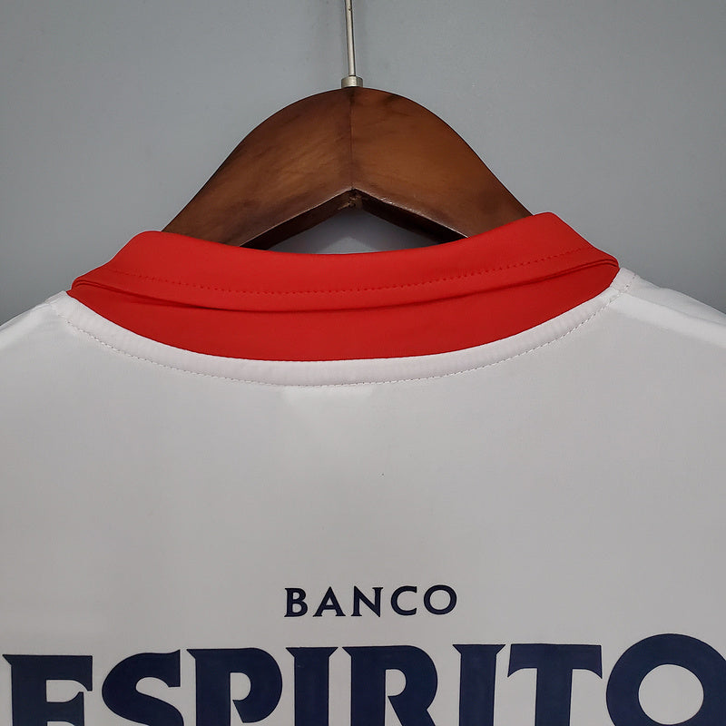 Camiseta Retro Benfica 04/05 - Branco - vista trasera