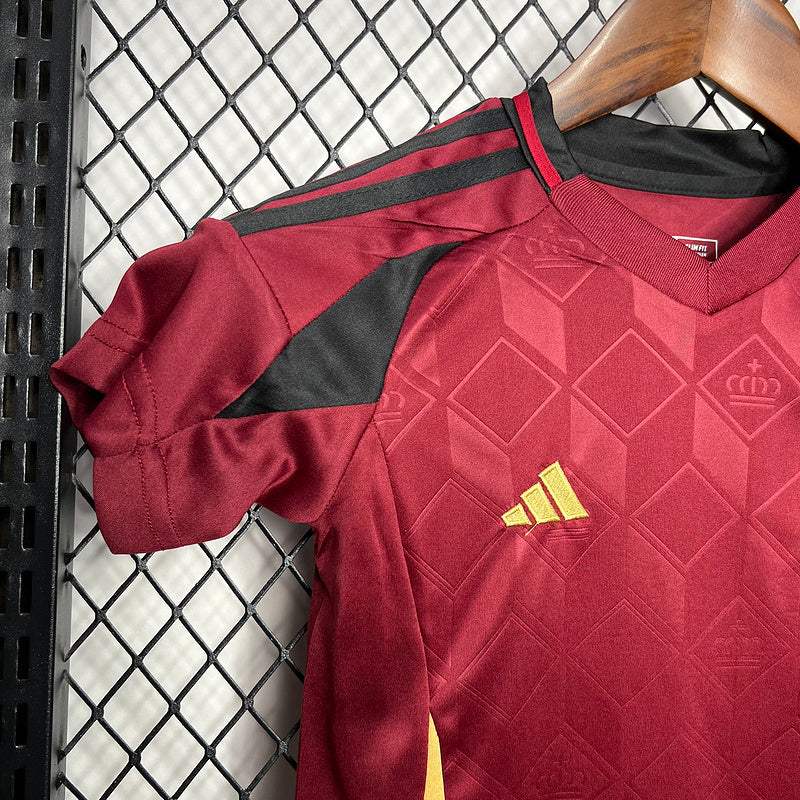 Kids Seleção Belgica l 2024∕25 - vista frontal