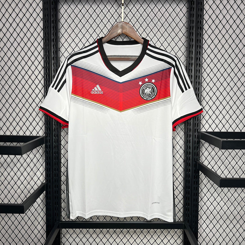 Camiseta Seleção Alemanha 2014 - Home - Retro - foto principal