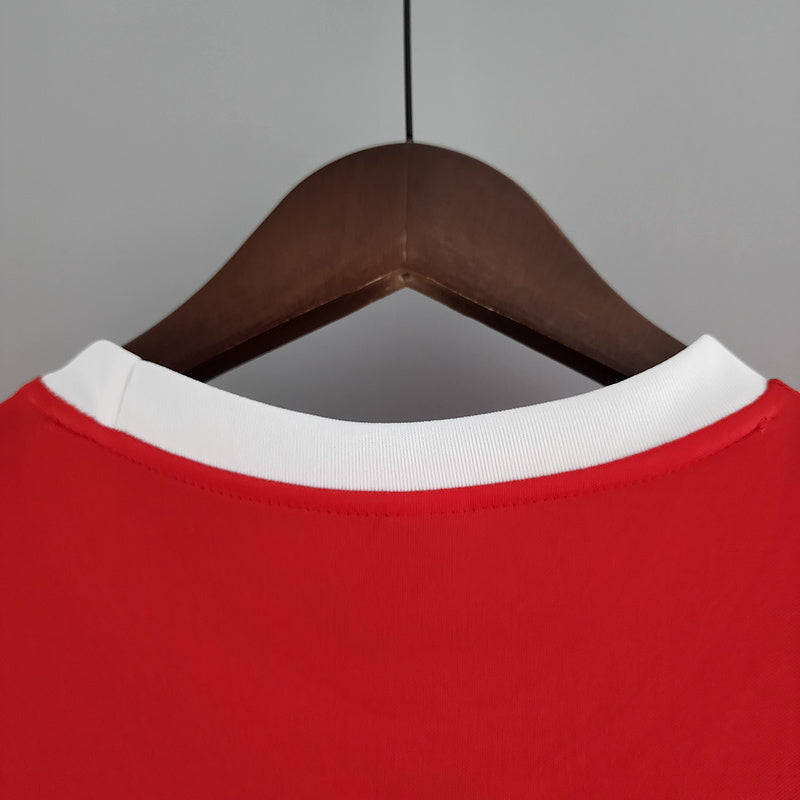 Camiseta Retro Benfica 73/74 - Vermelho - vista trasera