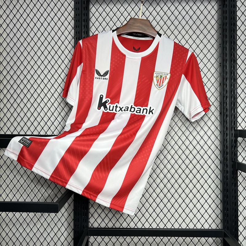 Camiseta do Athletico Bilbao l 24/25 - detalle del cuello