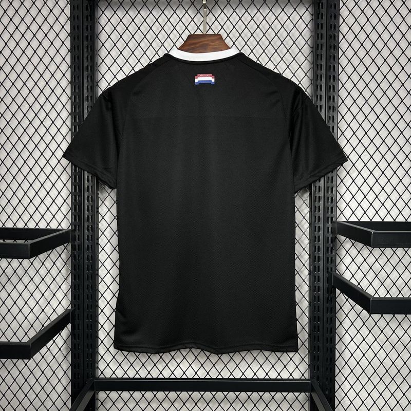 Camiseta Ajax 24/25 - Preto - detalle de la manga