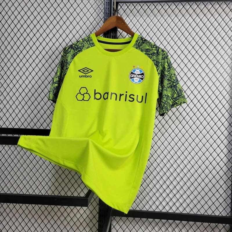 Camiseta 24/25 Gremio Training- Verde - detalle del cuello